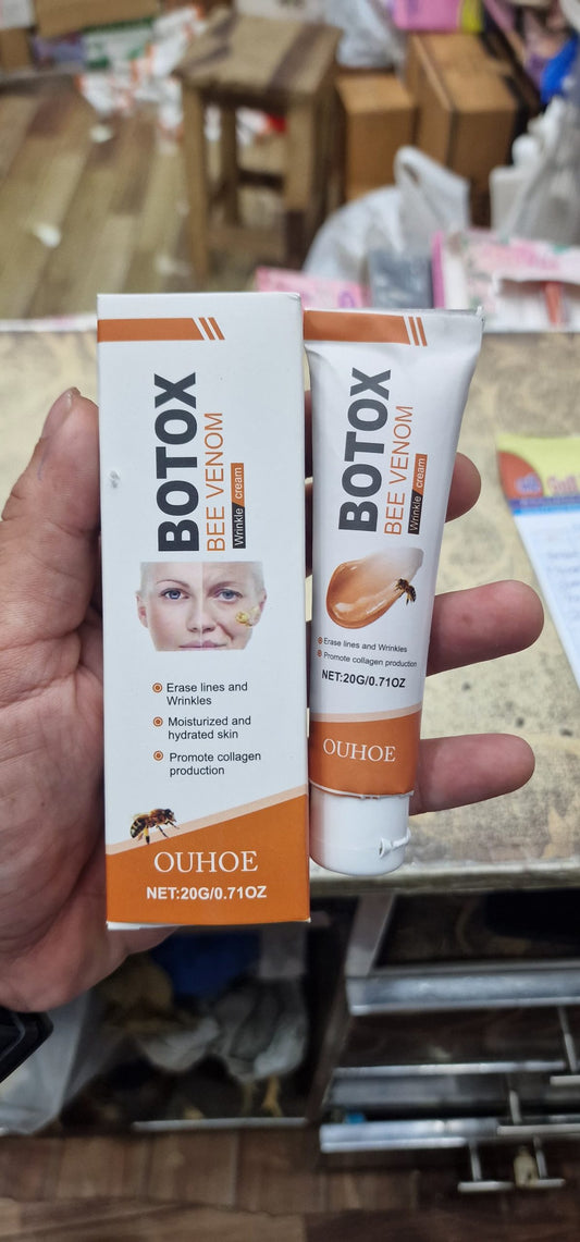Whitening & Moisturizing Bee Venom Facial Care Cream – Brightening, Anti-aging, Hydrating Face Moisturizer For Radiant, Smooth & Youthful Skin